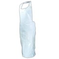 Magid EconoWear 125 Mil 28 x 45 Polyethylene Bib Apron, 100bag, 100PK 118W